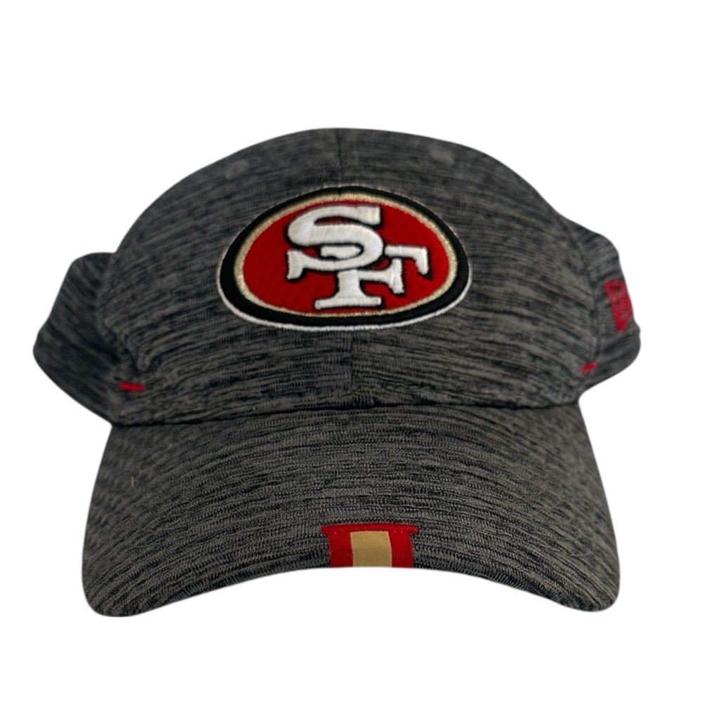 New Era NFL San Francisco 49ers Gray Red Logo‎ Cap Size Medium/Large
